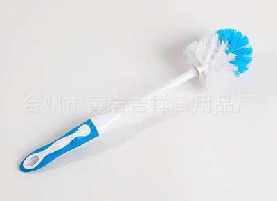 台州厂家直销新品马桶刷 头部可弯折红色长柄刷，洁厕清洁新利器